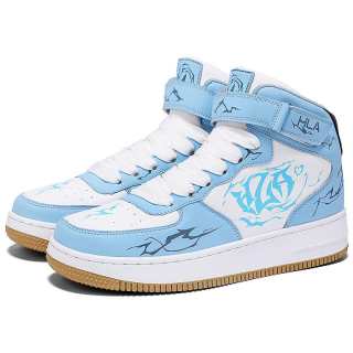 HLA JEANS Microfiber Leather High top Skateboard Shoes Unisex