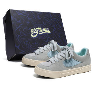 OUGLEMEN Wear resistant, Lightweight, Breathable, And Non slip. Low top Skateboard Shoes Men's