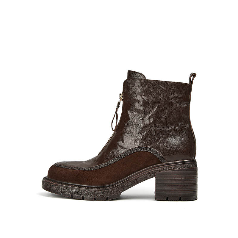ST&SAT ST&SAT Sheepskin Ankle Boots Women's