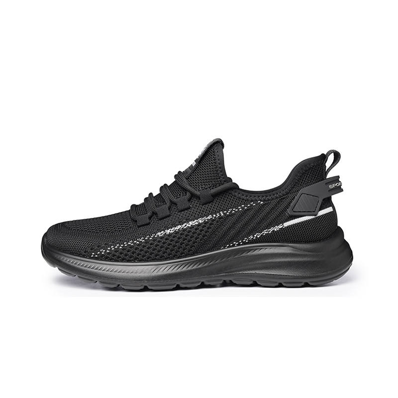 LAORENTOU Walking Shoes Men's Low Top Black/Gray