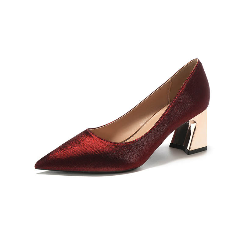 ZUOMILUO Chunky Heel High Heels Women's