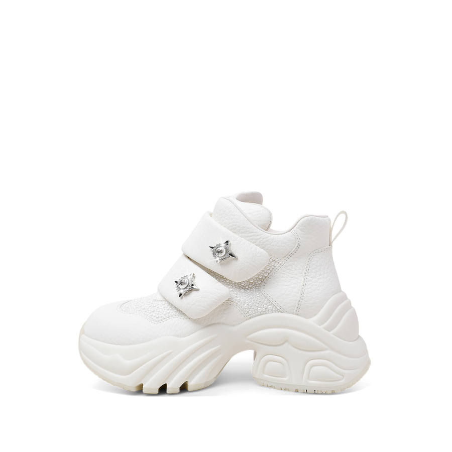 Hoov Fashion Trend Height Increasing High top Chunky Sneakers Women's
