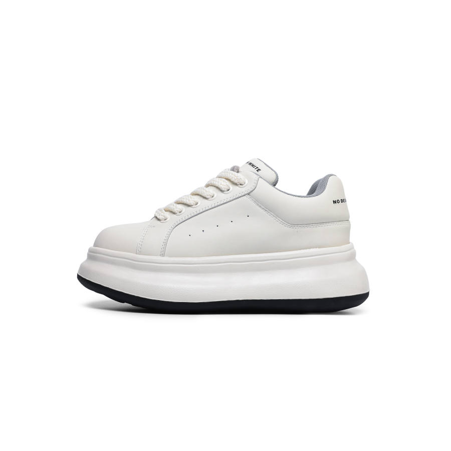 JIPOSEN Skateboard Shoes Unisex White