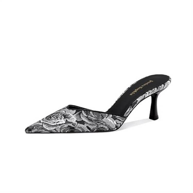 JESSICA SOPHIA Rubber Sole Embroidery Abrasion Resistant Odor Resistant Abrasion Resistant, Odor Resistant