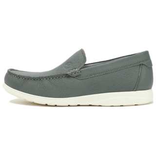 DIKENI Top Grain Cow Leather Casual Shoes Men's Light Pine Green
