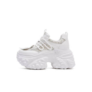 HARSON Slip Resistant Abrasion Resistant Low top Chunky Sneakers Women's