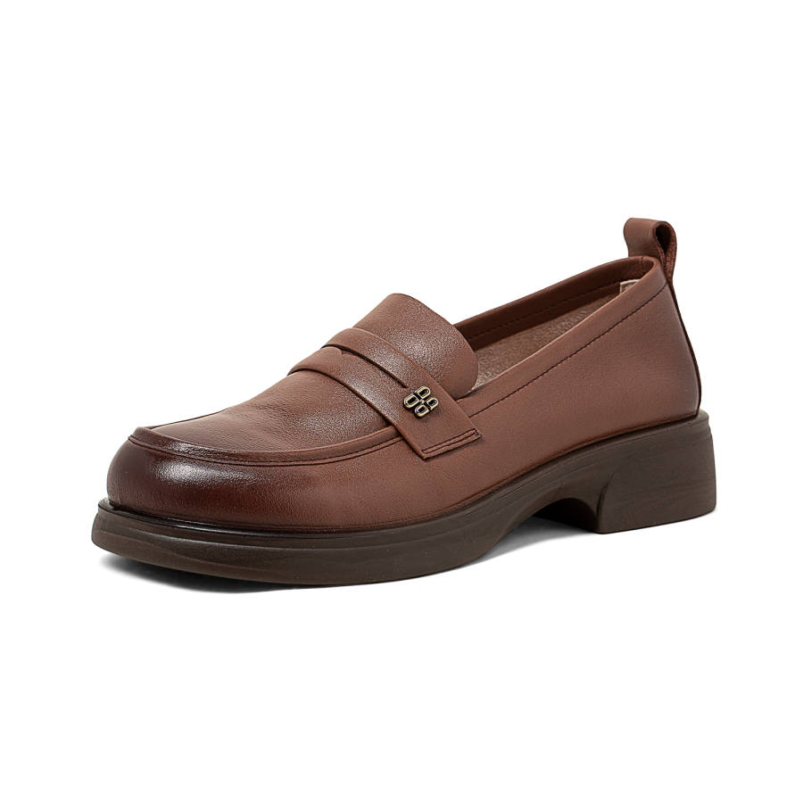 COMELY Cow Leather Loafers Women's
