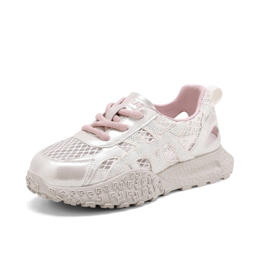 ST&SAT Synthetic Leather, Split Cow Leather Lightweight Low top Casual Shoes Women's