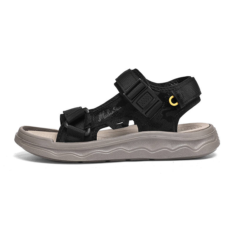 Mulinsen Beach Sandals Men's Black/Gray