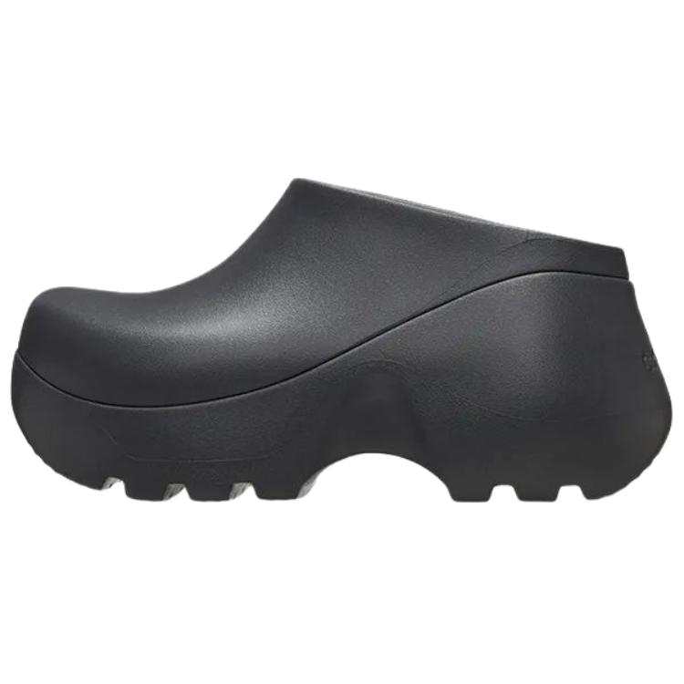 Crocs Crocs EVA Closed Toe Slippers Unisex Black Sand Gray