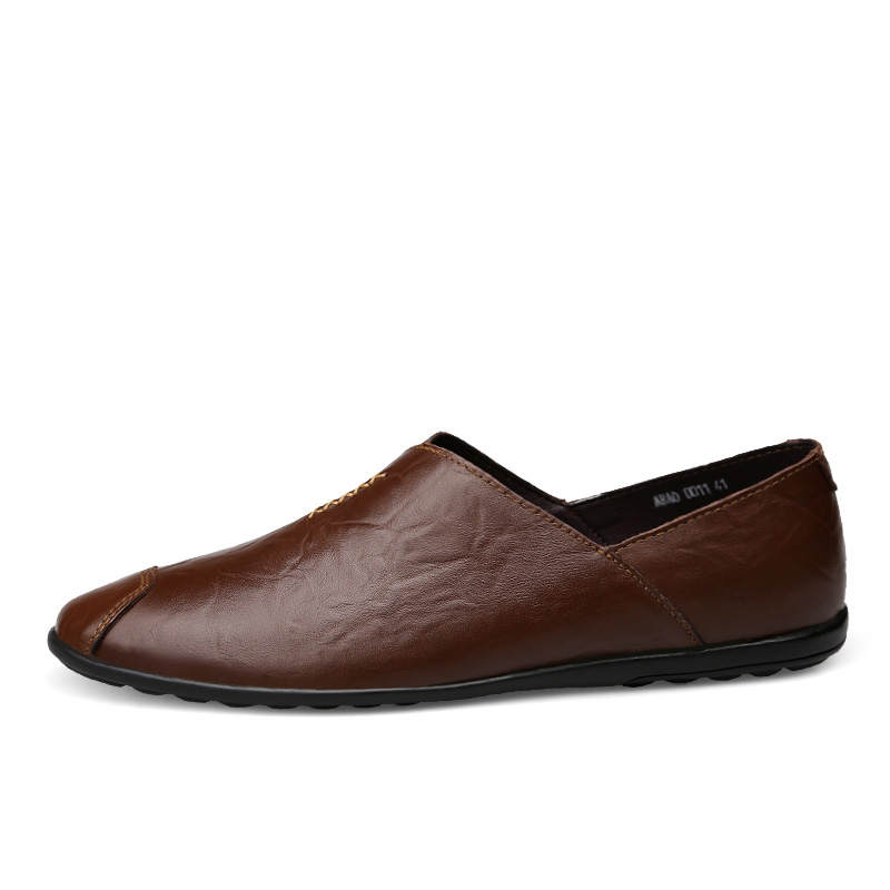 YINGLUNQISHI Casual Shoes Men's Dark Brown