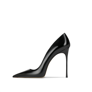 ;HMZ Sheepskin Slim Heel High Heels Women's