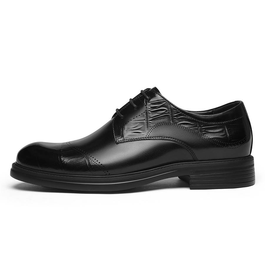 VOLO Dress Shoes Men's Low Top Black/Brown
