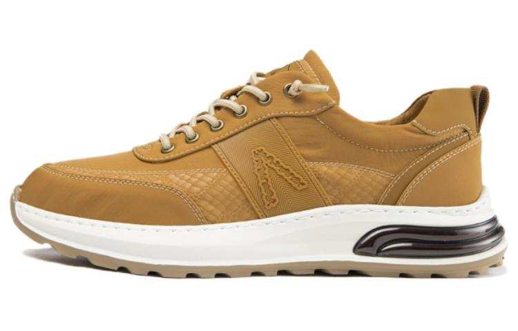 AOKANG Pu Low top Casual Shoes Men's Earth Yellow