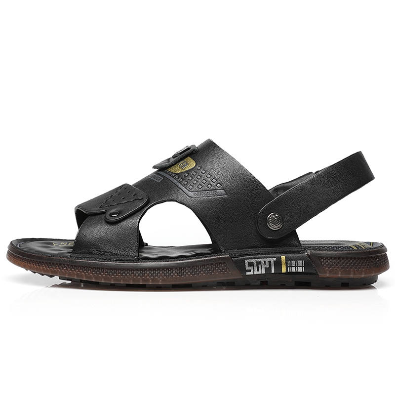 FANKE8°DU Cow Leather Beach Sandals Men's