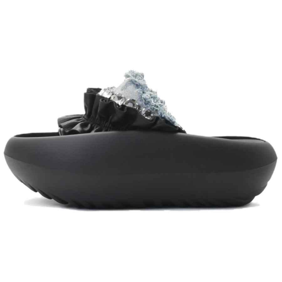 NUTTINESS Abrasion Resistant Cushioning Abrasion Resistant Cushioning Indoor/Outdoor Reversible Slide Slippers Women's