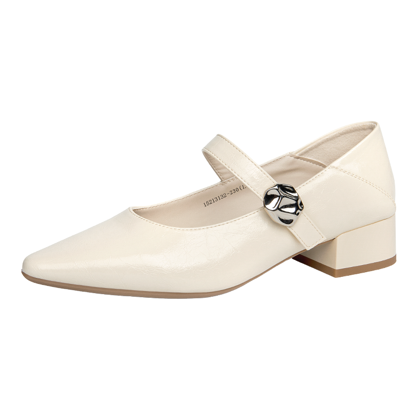 GEMEIQ Chunky Heel Mary Jane Shoes Women's
