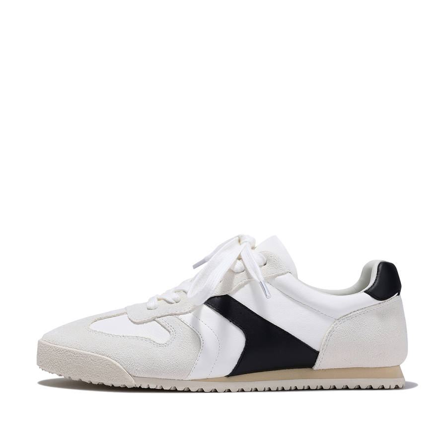 BELLALILY Top Grain Cow Leather Slip Resistant Low top Skateboard Shoes Women's