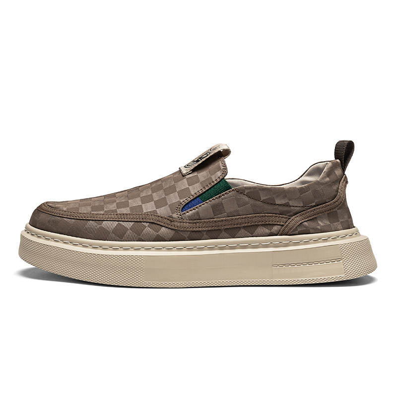 GONGNIULEITING Slip Resistant And Breathable Slip Resistant And Breathable Low top Skateboard Shoes Men's