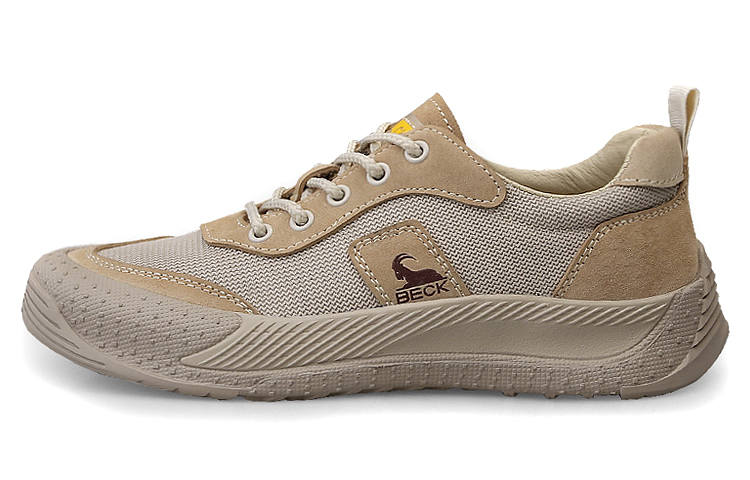 BECK Top Grain Pig Leather Casual Shoes Women's Sand