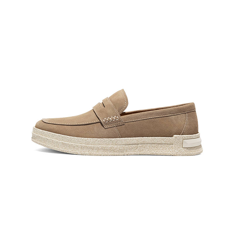 HARSON Men's Casual Shoes Men's Low Top Earth Yellow