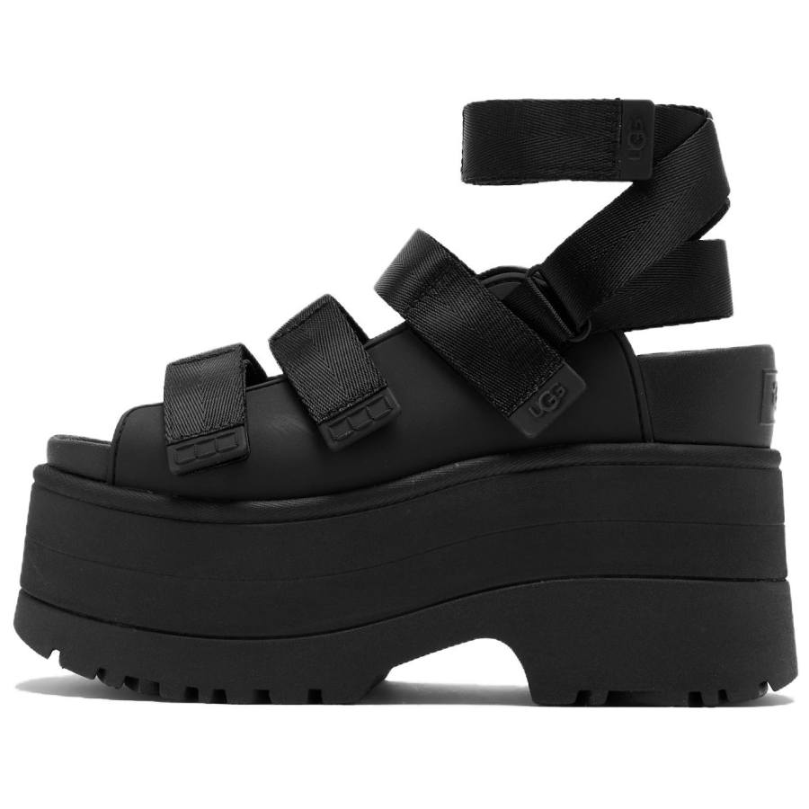 UGG Goldenrise Roman Sandals 7.5cm Women's Black