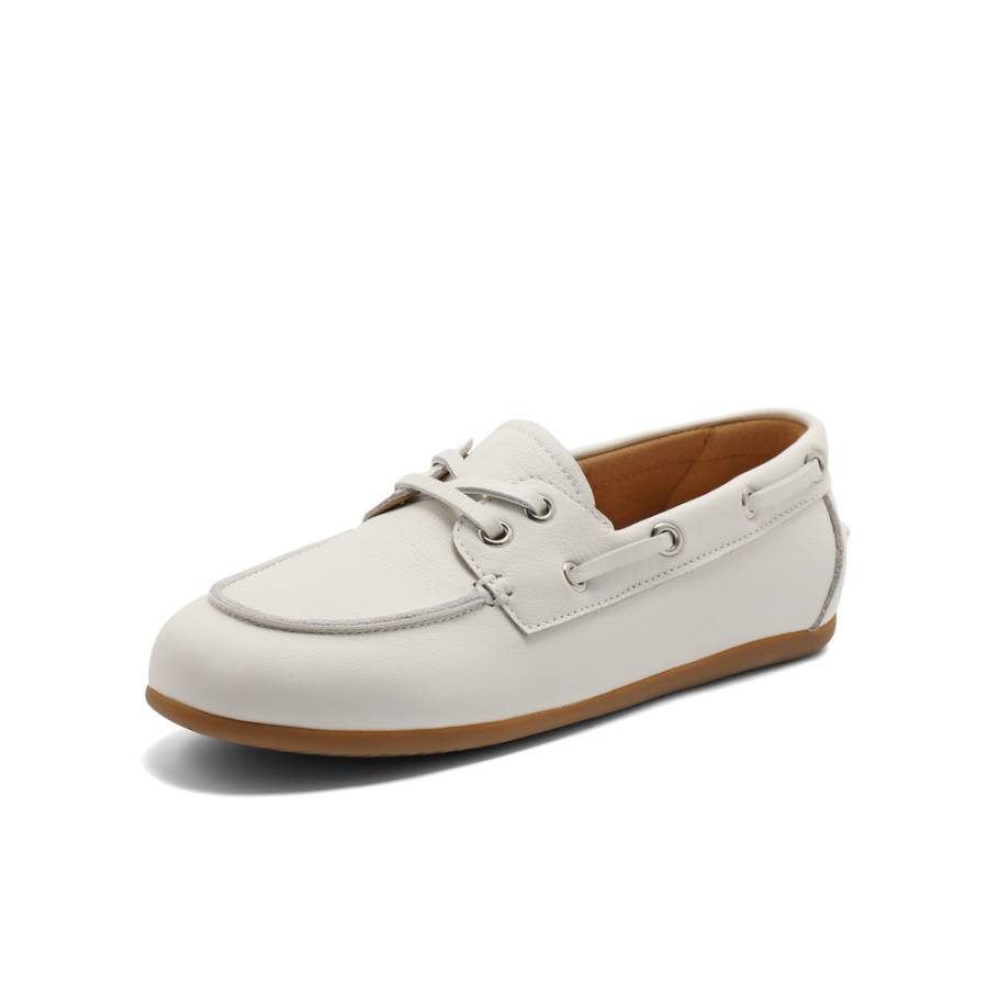 BELLE Boat Shoes Women's Brown, Beige