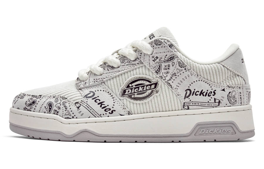 Dickies Low top Skateboard Shoes Men's Snow Mountain Gray