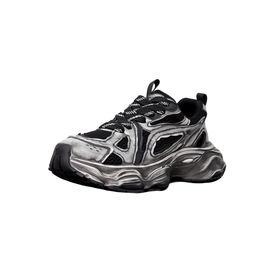 BANASI Mesh Breathable Mid top Chunky Sneakers Men's