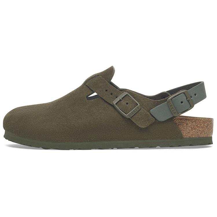 Birkenstock Tokio buckled backless clogs