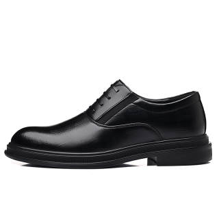 YIMINU Dress Shoes Men's Low Top Black