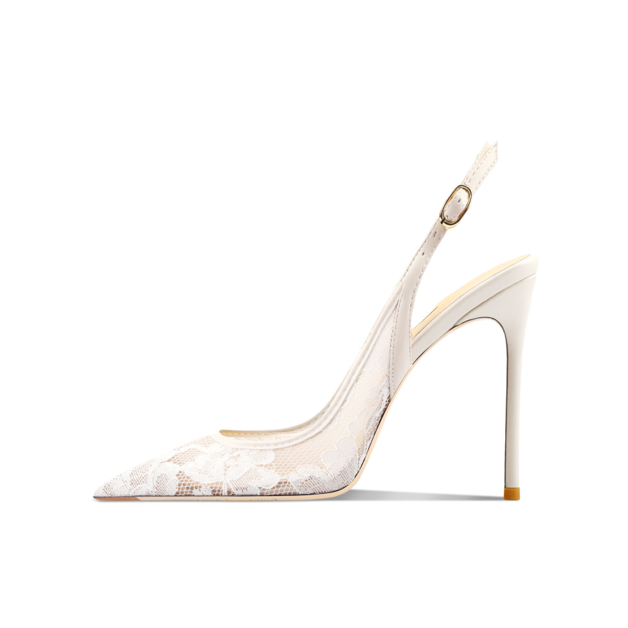 Siwei Siwei Slim Heel High Heels Women's White