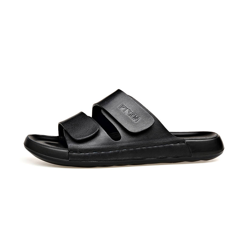 PT'SON PT'SON Totem Cut Out Slide Slippers Men's Black