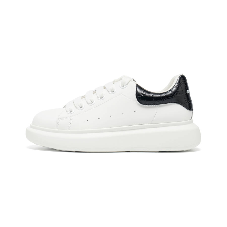 ST&SAT Synthetic Leather, Split Cow Leather Abrasion Resistant Breathable Low top Casual Shoes Women's