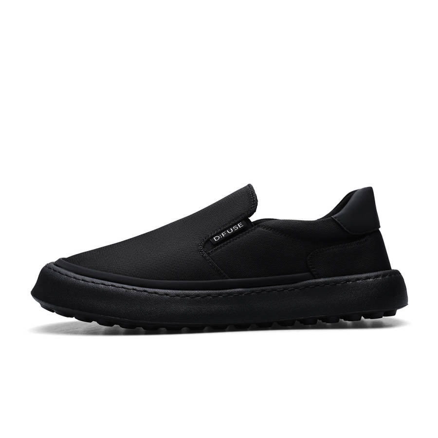 D:FUSE SCANDINAVIA D FUSE SCANDINAVIA Synthetic Leather, Textile Casual Shoes Men's Black