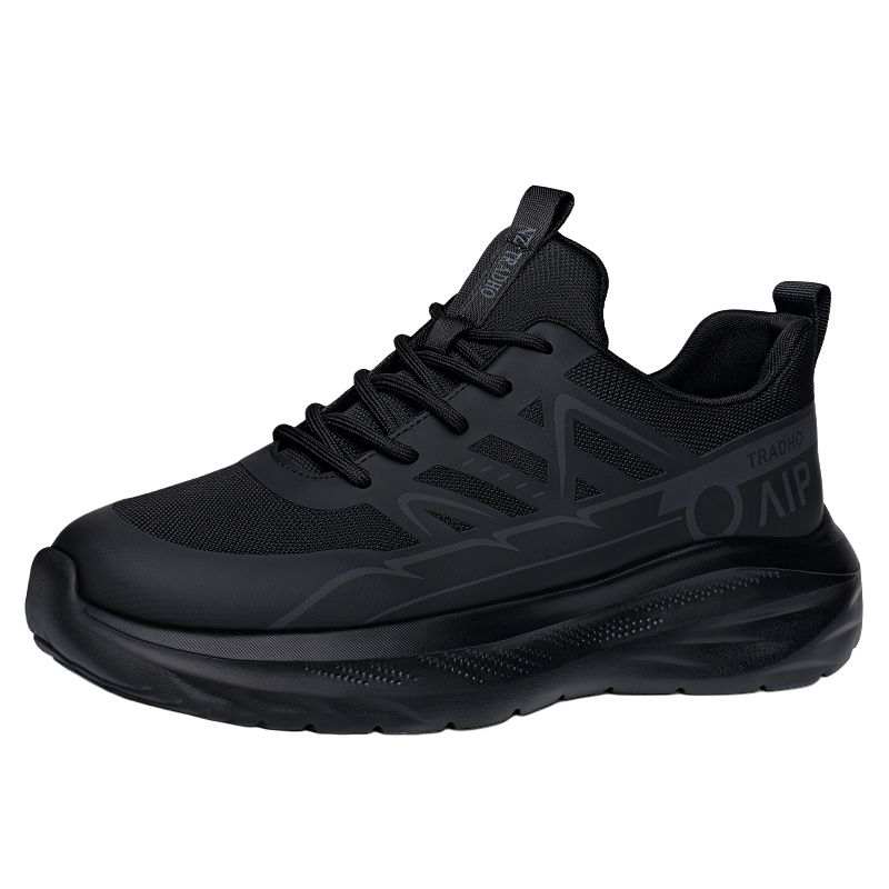 ZUOSAISI Mesh Low top Casual Shoes Men's Black