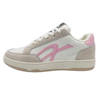 QIANJIN Slip Resistant, Abrasion Resistant, Lightweight Low top Skateboard Shoes Women's Light Pink