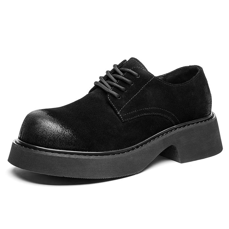 WEISHIBANGWEI Cow Suede Casual Shoes Men's