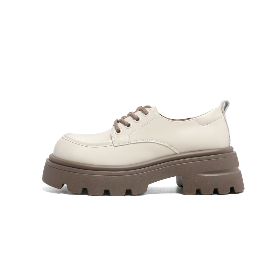 BOJUEMAO Cow Split Leather Casual Shoes Women's