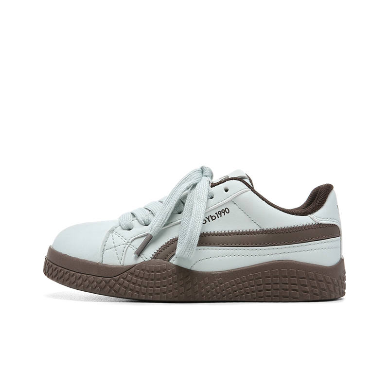 PIPI PURPLE Microfiber Leather Low top Skateboard Shoes Women's