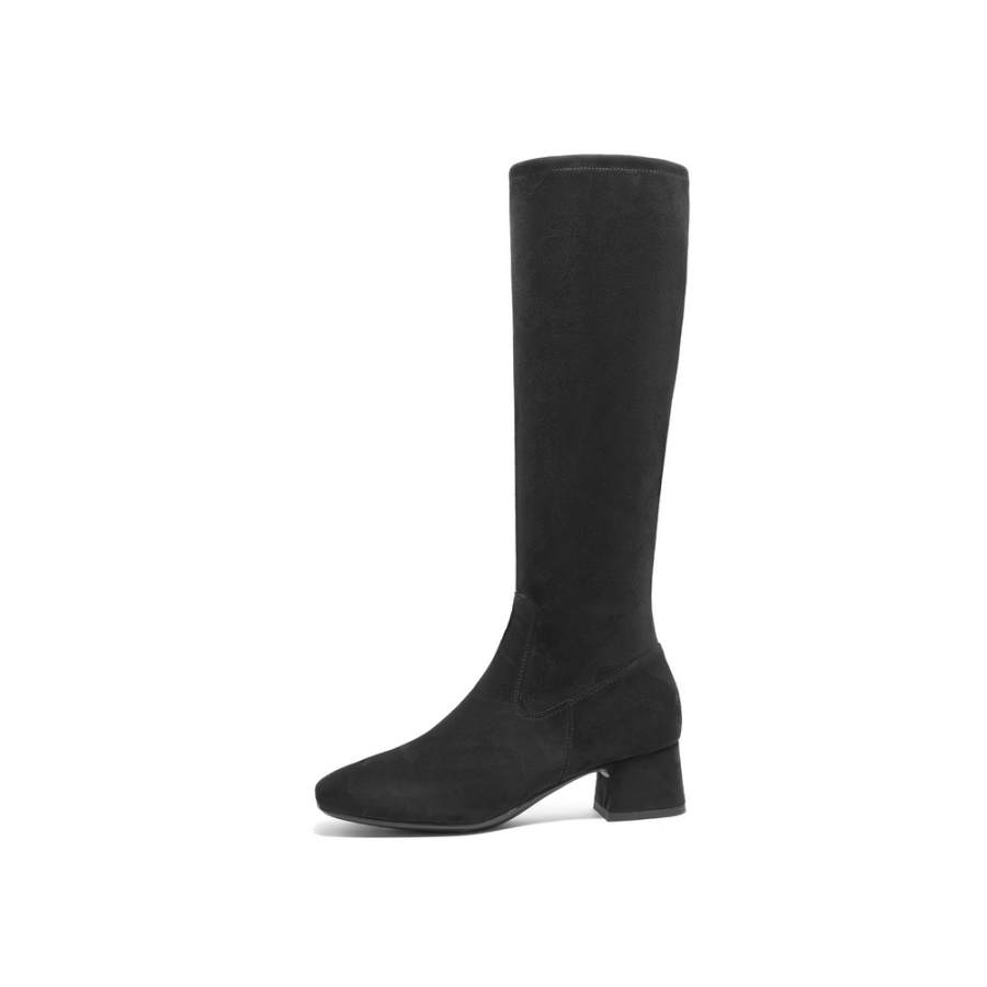 BELLE Knee high Boots 4.5cm Women's Black