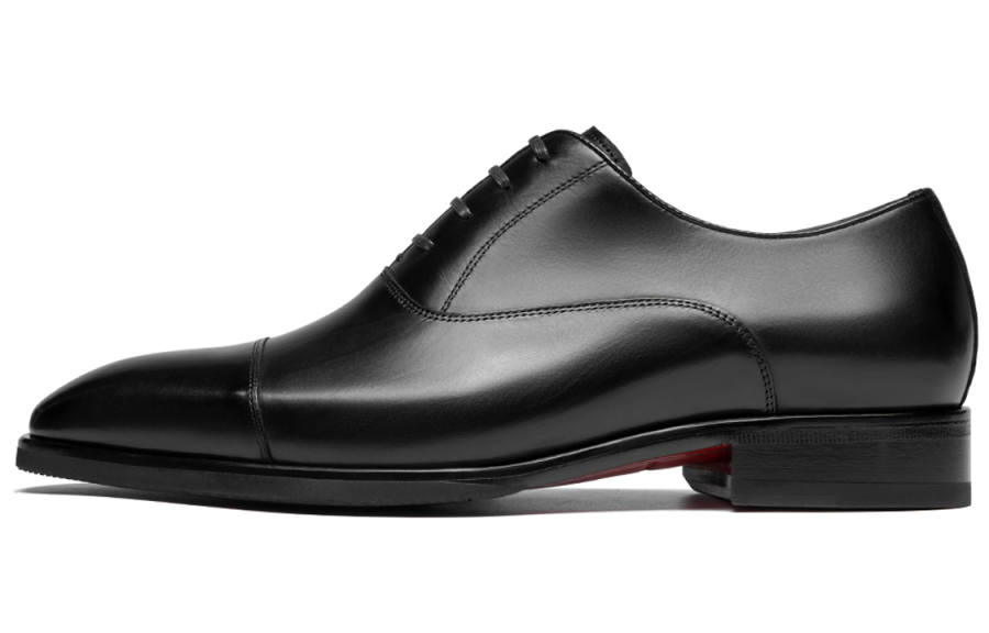 ROBERTA DI CAMERINO Top Grain Cow Leather Dress Shoes Men's Black