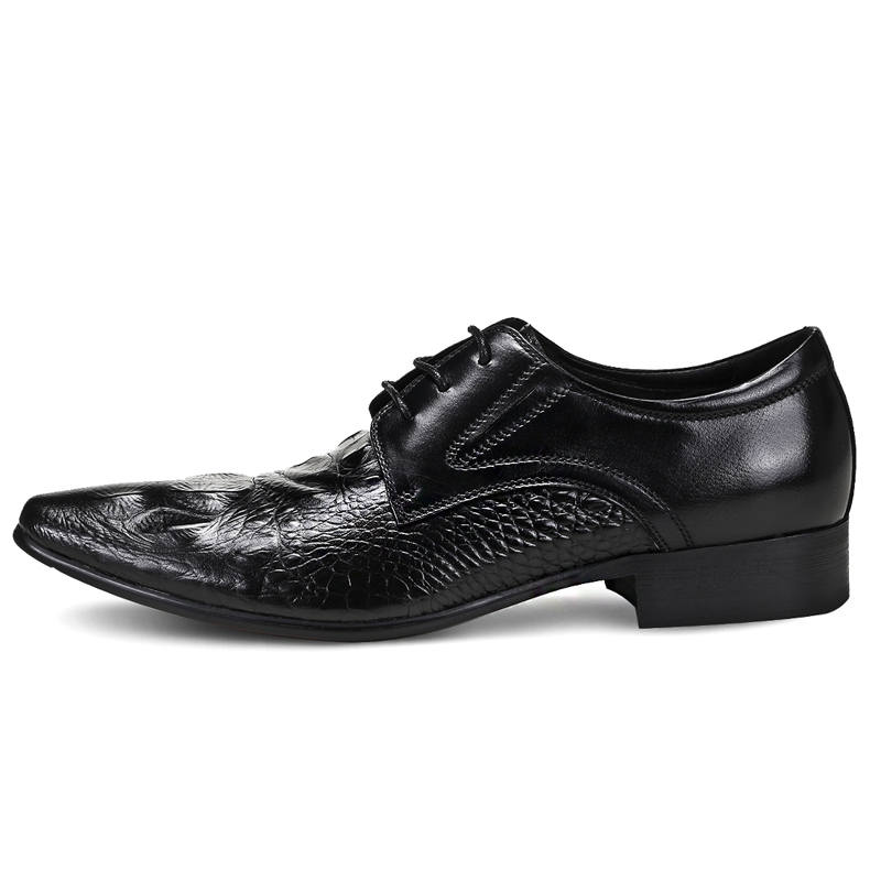 ASTON M.JAZZ Top Grain Cow Leather Dress Shoes Men's
