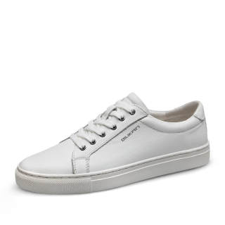 DILIKAN Cow Leather Fleece Lined Thermal Low top Skateboard Shoes Men's