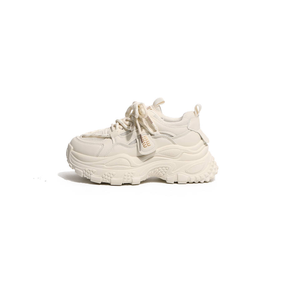 SHUXI Pu Low top Chunky Sneakers Women's