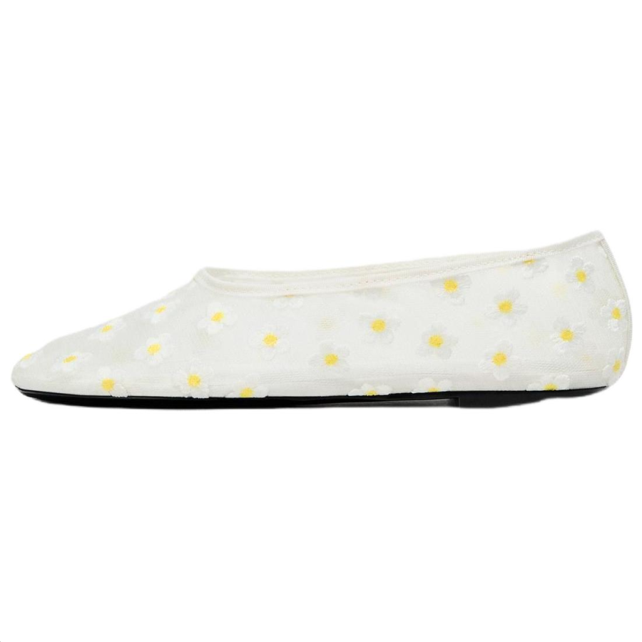 ZARA Casual Shoes 1CM Women's White