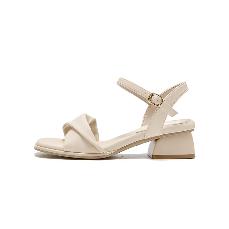 DUSTO DUSTO Pu One Strap Sandals 5CM Women's