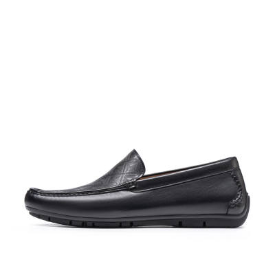 CHRISDIEN DENY Loafers Men's Black/Yellow Brown
