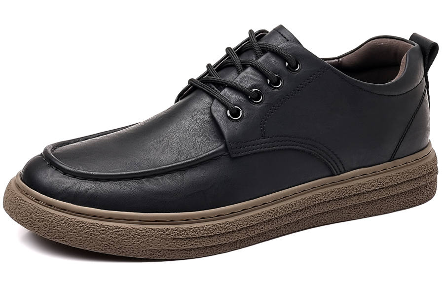 Mulinsen Artificial Leather Men's Casual Shoes Men's Black