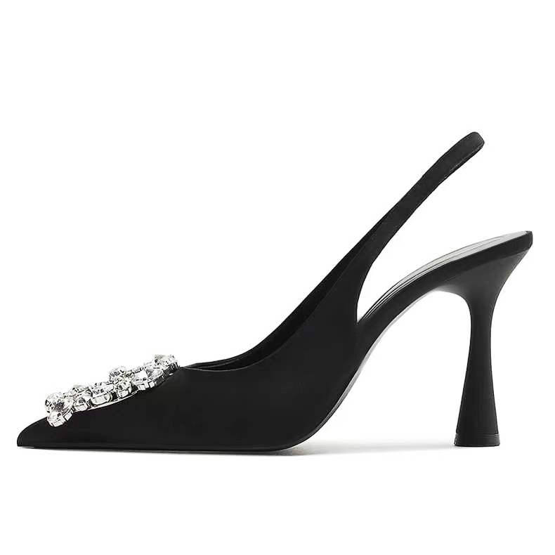WECKER Pu High Heels Women's Black